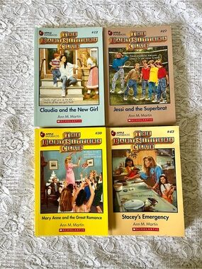 Set of Four BabySitters Club Books Apple Paperbacks